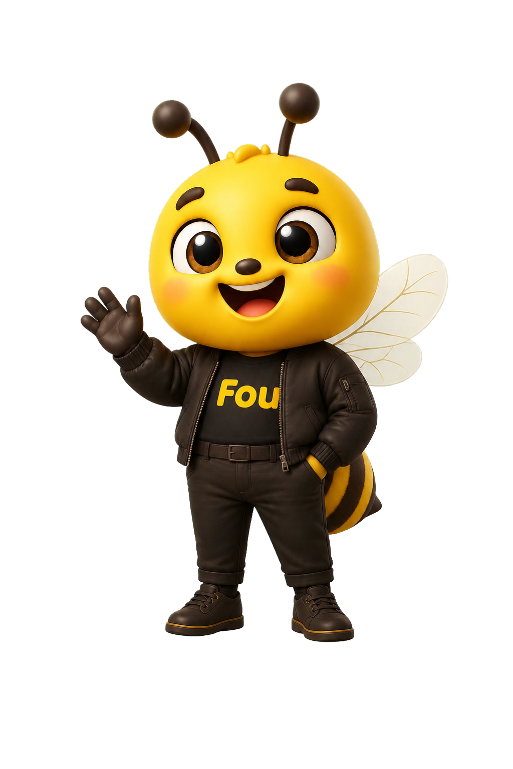 Full Fou character inside the Foubeez app